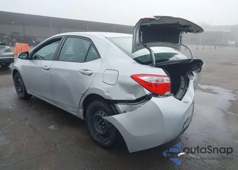 2014 Toyota Corolla Le из США, поврежденный, VIN 5YFBURHE8EP053043